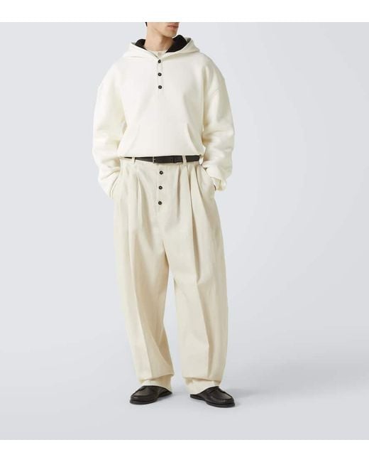 Jacquemus Hose Fernando Aus Wolle Und Leinen in Natural für Herren