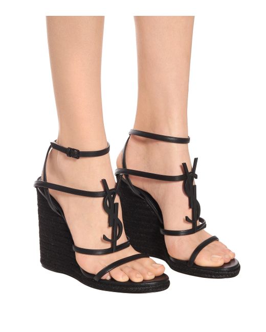 saint laurent cassandra heel