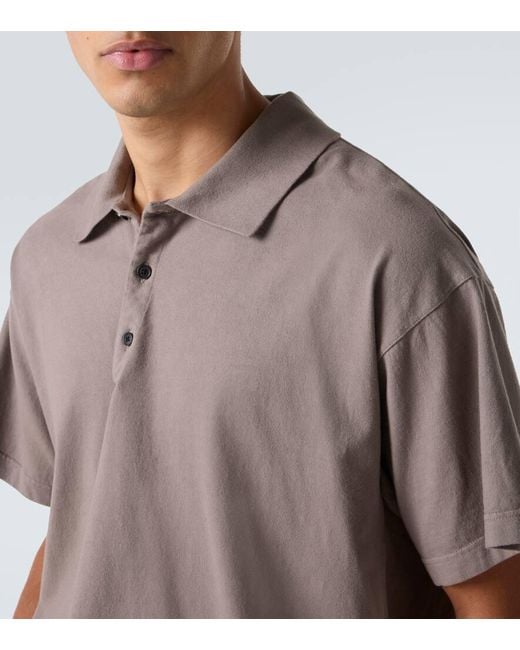 Polo Bry En Coton The Row pour homme en coloris Gray