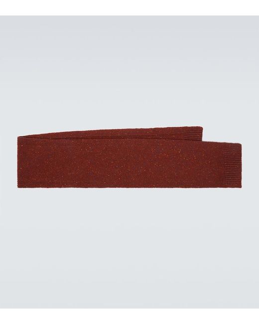 Bufanda De Cachemir Gabriela Hearst de hombre de color Red