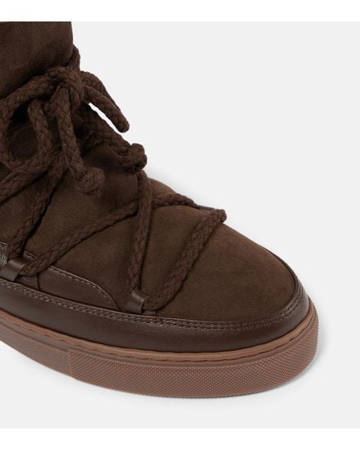 Inuikii Brown Classic Leather Snow Boots