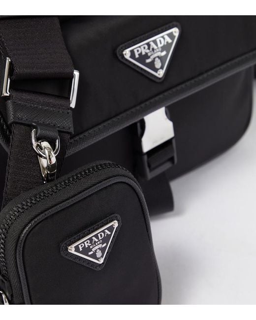 Borsa A Spalla di Prada in Black da Uomo