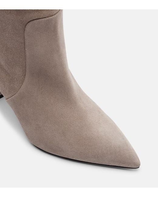 Paris Texas Brown Anja 70 Suede Boots