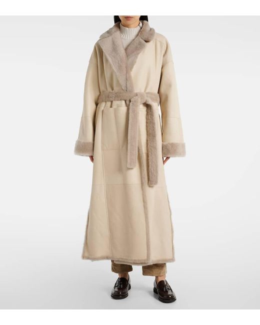 Cappotto Reversibile di Brunello Cucinelli in Natural