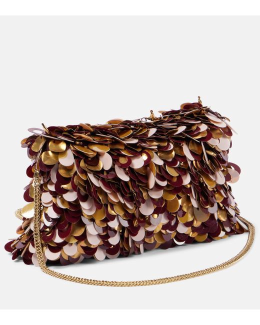 Sac a sequins Dries Van Noten en coloris Brown