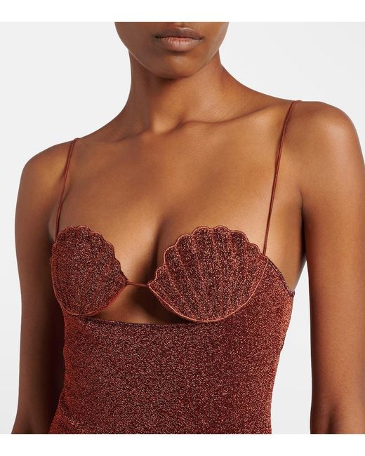 Oseree Red Lumiere Swimsuit