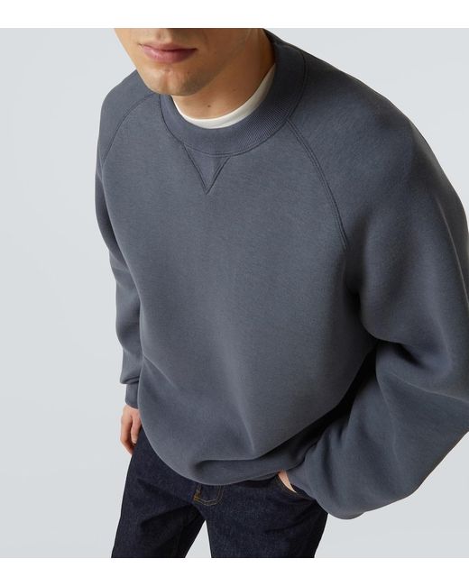 Sudadera De Mezcla De Algodon Sacai de hombre de color Gray