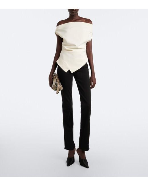7 For All Mankind Black Kimmie Slim Jeans