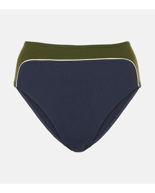 Eres Blue Plouf Colorblocked Bikini Bottoms