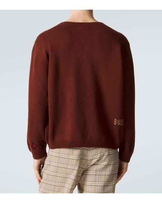 Pullover Scottie di Bode in Brown da Uomo