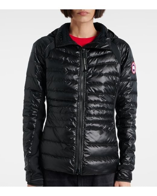 Canada Goose Black Hybridge Lite Down Jacket