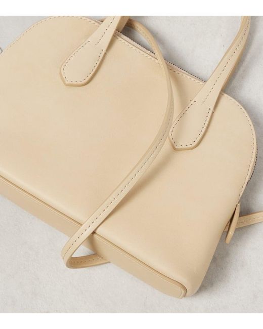 The Row Natural Ingrid Leather Tote Bag