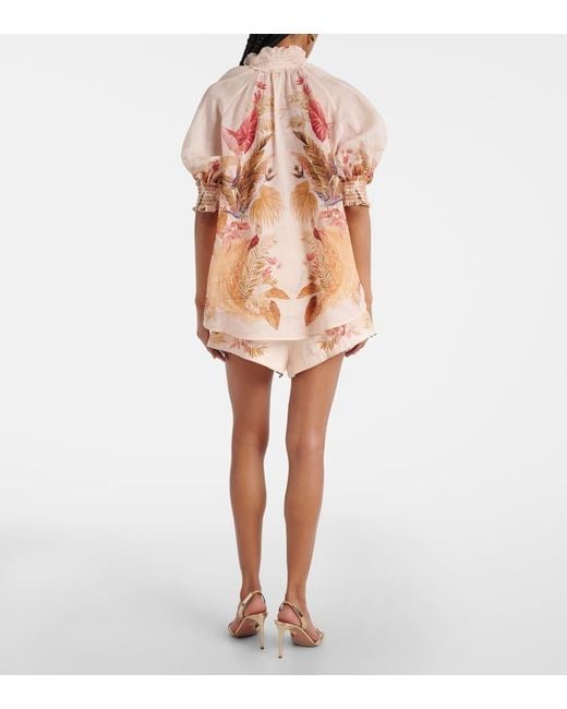Zimmermann Natural Bedruckte Bluse Ascension