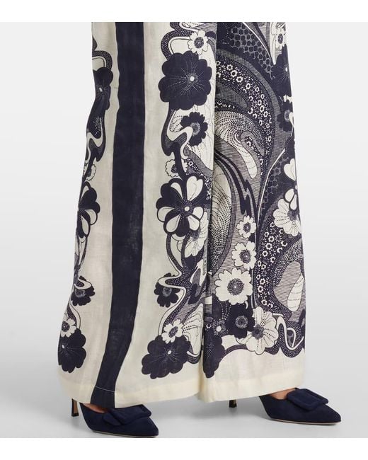 Pantaloni Mickey A Gamba Larga di ALÉMAIS in White