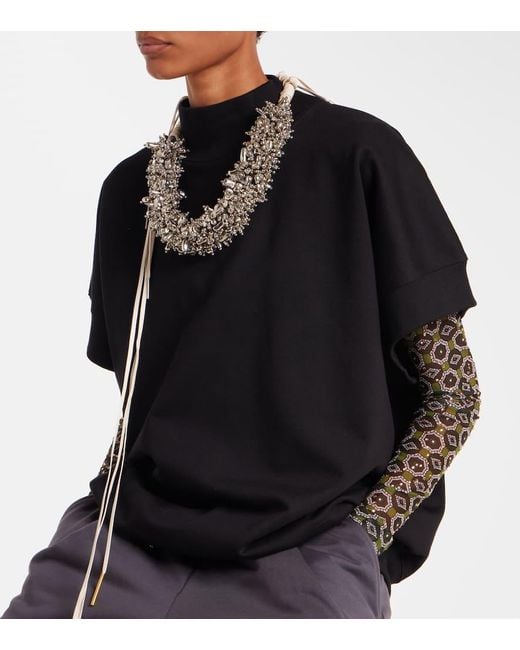 Collana di Dries Van Noten in Metallic