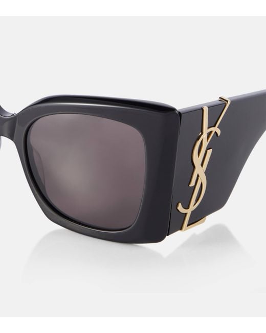 Accessories > sunglasses Saint Laurent en coloris Black