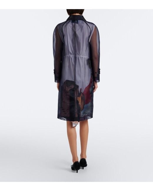 Cappotto di Prada in Blue