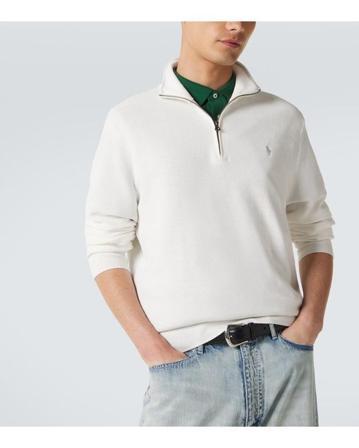 Pullover di Polo Ralph Lauren in White da Uomo