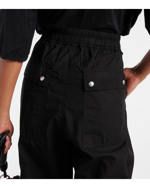 Pantalones deportivos Geth Bela de jersey Rick Owens de color Black
