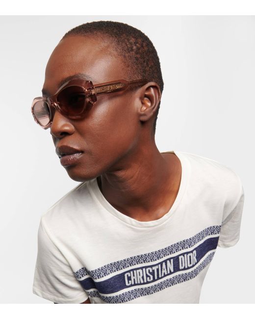 Dior oval sunglasses on sale