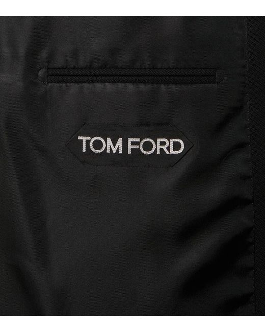 Tom Ford Blazer Aus Wolle in Black für Herren