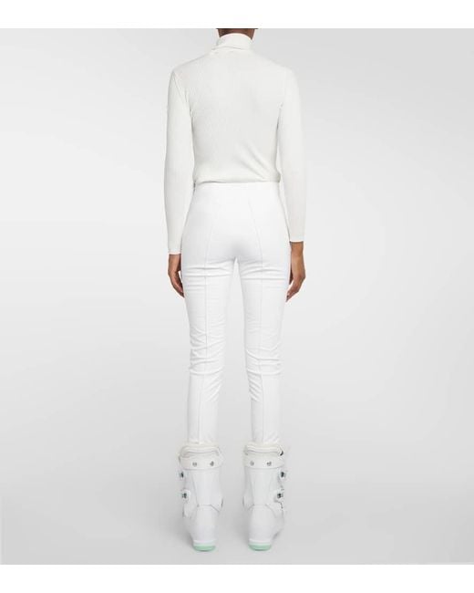 Bogner Elaine Stirrup Ski Pants in White