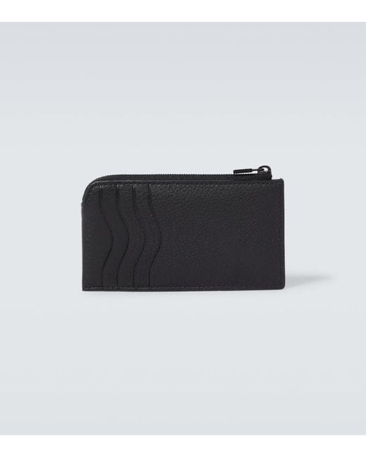 【Loro Piana】 Extra leather card case Loro Piana Extra Leather Card Case in Black for Men | Lyst