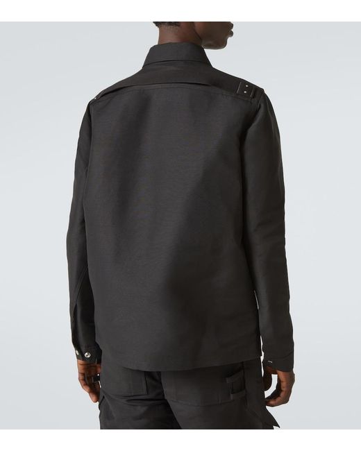 Rick Owens Black Brad Jacket for men