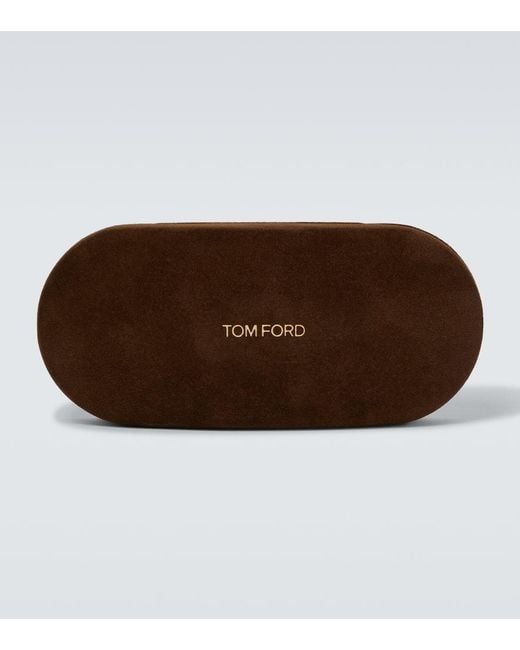 Tom Ford Brown Jake Square Sunglasses for men
