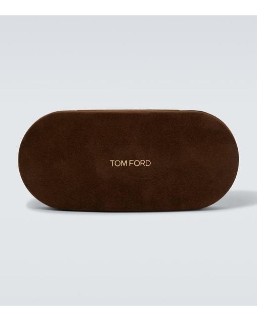 Occhiali Da Sole Aviator Stavros di Tom Ford in Brown da Uomo