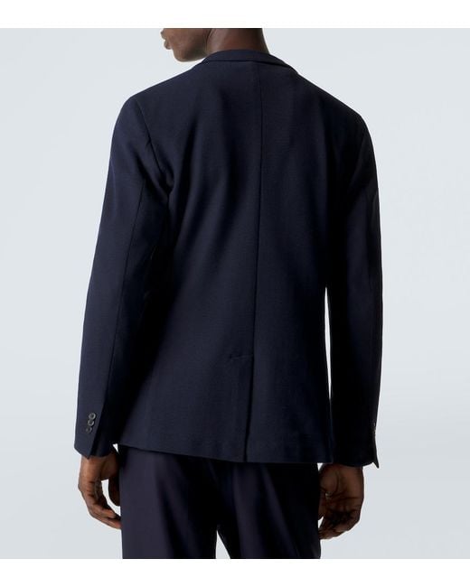 Blazer De Algodon Slowear de hombre de color Blue