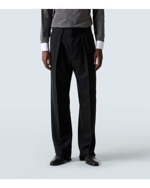 Tom Ford Black Wool Suit Pants for men