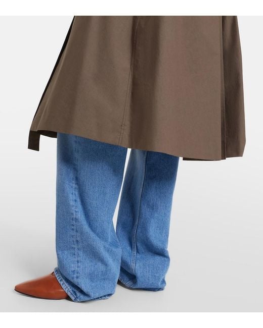 Calvin Klein Natural Zeland Cotton Trench Coat