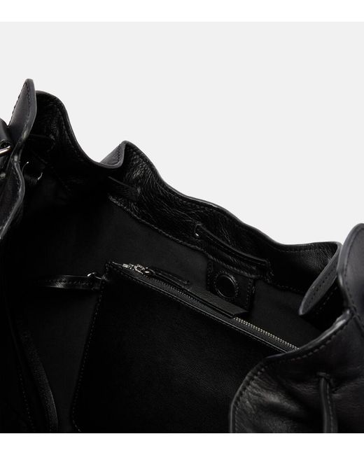 Isabel Marant Black Bolton Medium Leather Shoulder Bag