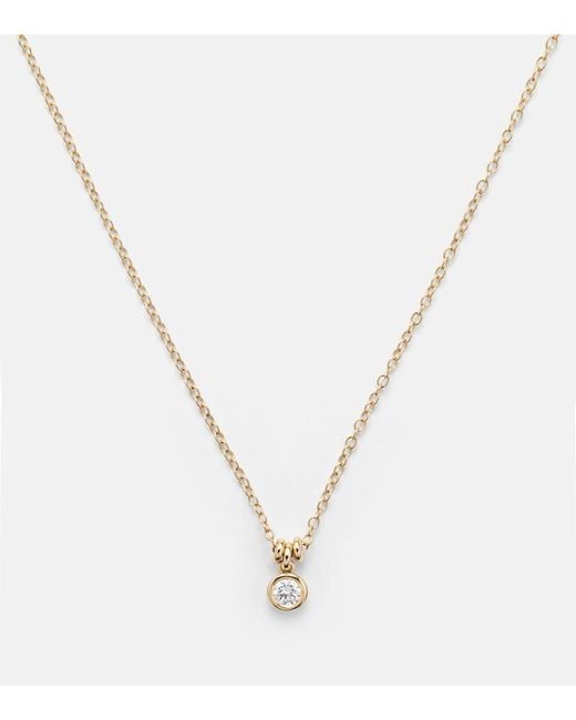 Spinelli Kilcollin White Amirah 18Kt Pendant Necklace With Diamonds