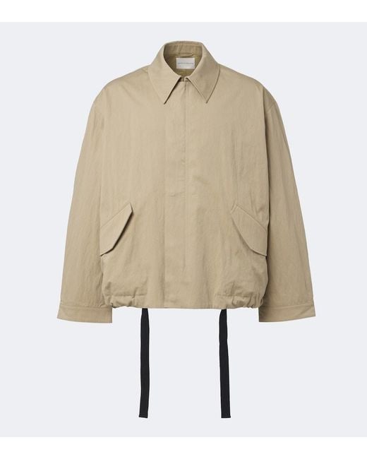 Studio Nicholson Natural Comba Cotton-Blend Blouson Jacket for men