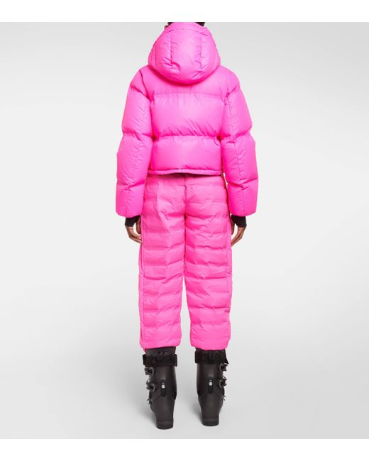 Aztech Mountain Pink Minnie Nuke Suit Down Jacket