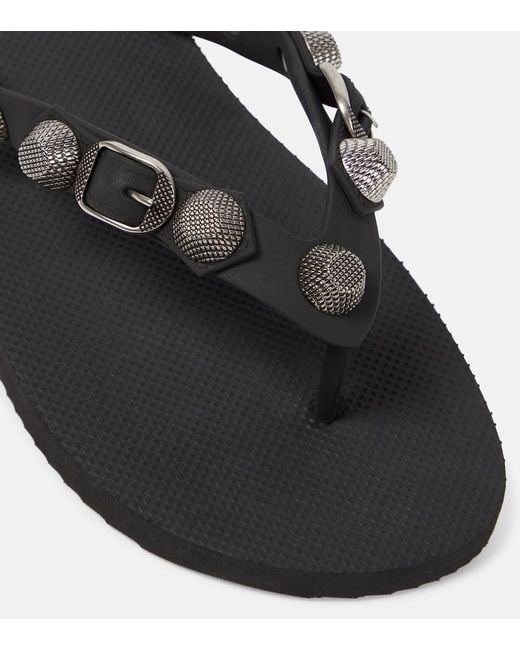 Balenciaga Black Sandals