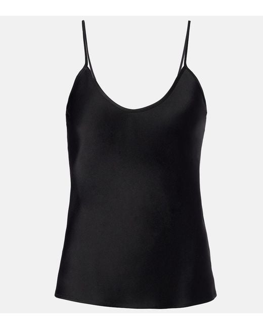 Max Mara Black Satin Camisole