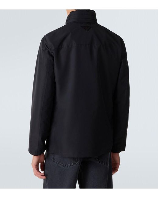 Prada Blue Re-Nylon Jacket for men