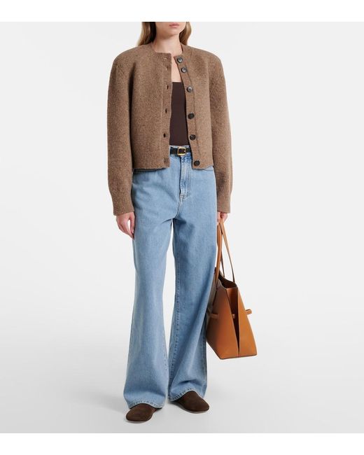 Rohe Brown Wool Cardigan