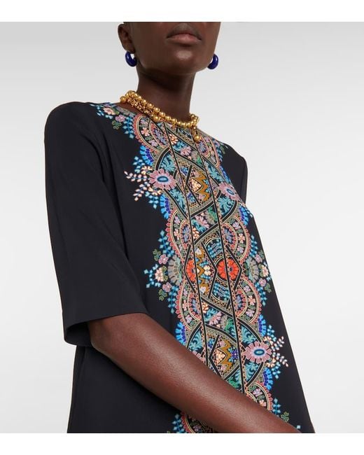Abito Midi di Etro in Blue