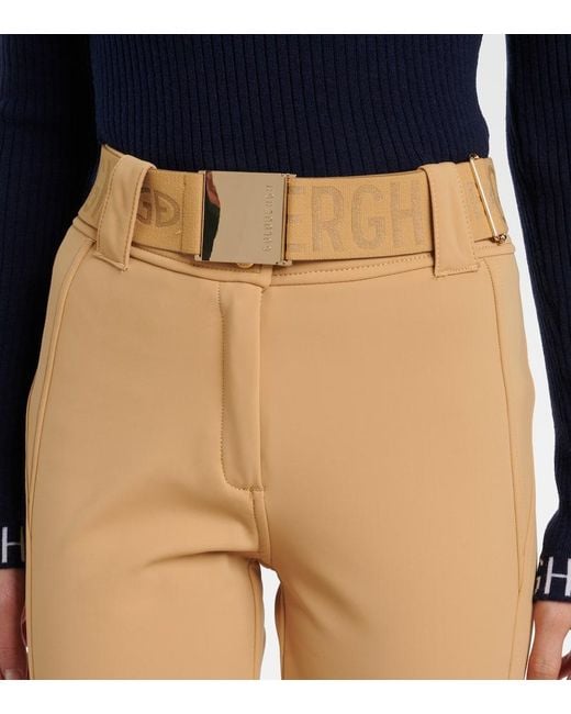 Goldbergh Natural Marna Fringed Down Ski Jacket