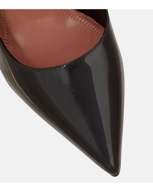 AMINA MUADDI Black Ami Leather Pumps