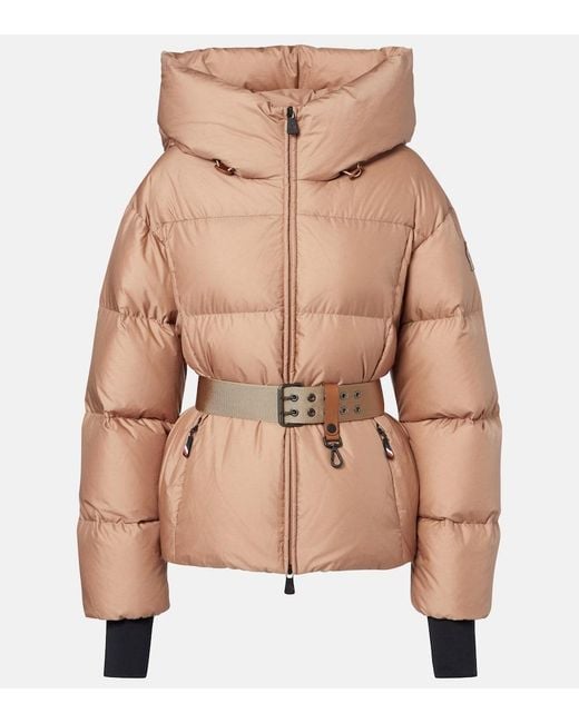 Moncler Natural Nisene Down Ski Jacket