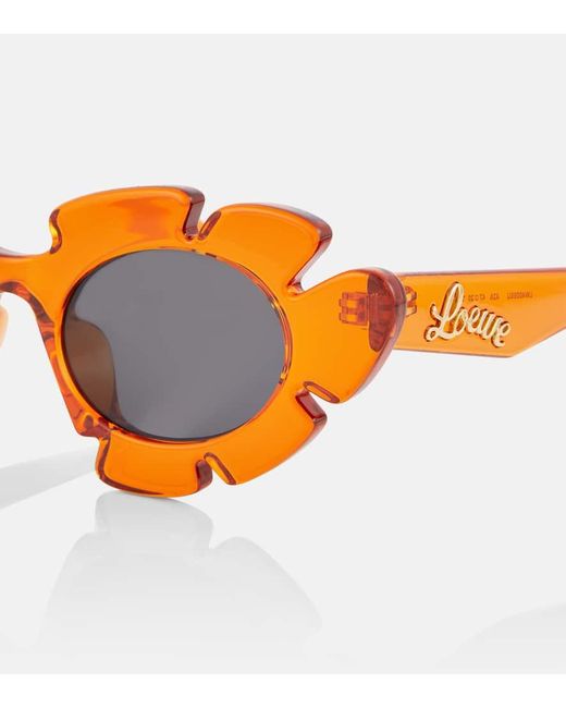 Paula's Ibiza - Occhiali da sole cat-eye di Loewe in Orange