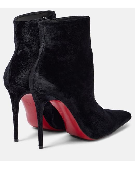 Christian Louboutin Black Stiefel Kate Max 100