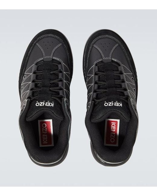 KENZO Sneakers Pxt Aus Leder in Black für Herren