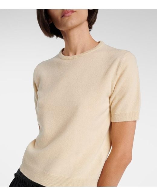 Maison Margiela Natural Four Stiches Virgin Wool Top