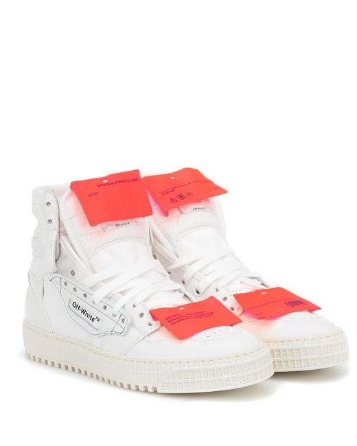 Sneakers Off-Court 3.0 in pelle di Off-White c/o Virgil Abloh in White